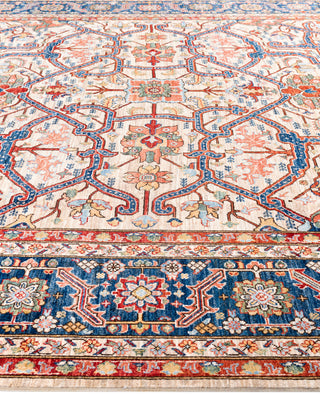 Serapi One-of-a-Kind Wool Ivory Area Rug 9' 0" x 12' 3"