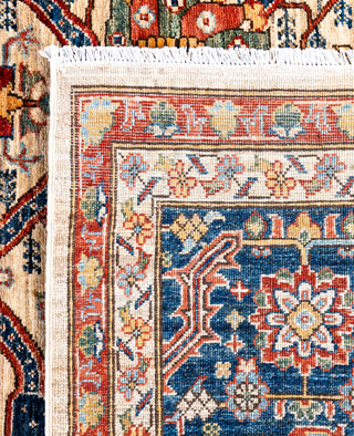 Serapi One-of-a-Kind Wool Ivory Area Rug 9' 0" x 12' 3"