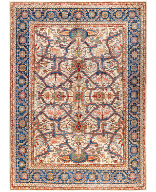 Serapi One-of-a-Kind Wool Ivory Area Rug 9' 0" x 12' 3"