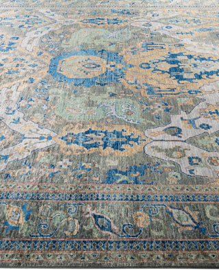 Serapi One-of-a-Kind Wool Gray Area Rug 8' 10" x 11' 10"