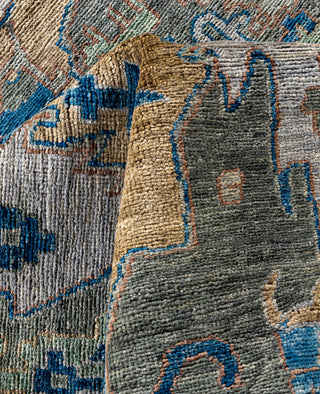 Serapi One-of-a-Kind Wool Gray Area Rug 8' 10" x 11' 10"
