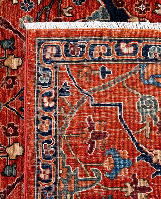 Serapi One-of-a-Kind Wool Red Area Rug 8' 11" x 11' 9"
