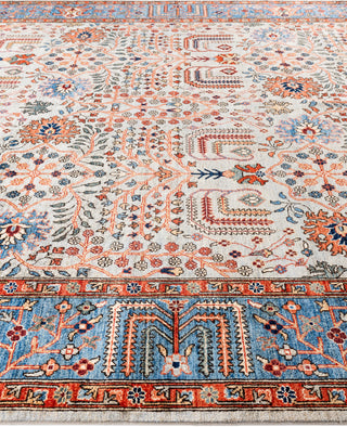 Serapi One-of-a-Kind Wool Gray Area Rug 9' 2" x 11' 10"
