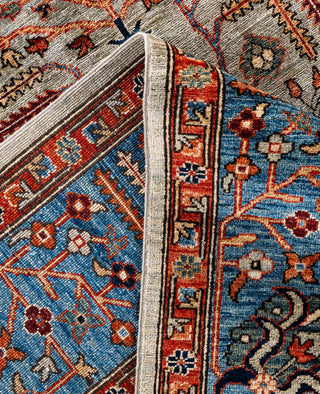 Serapi One-of-a-Kind Wool Gray Area Rug 9' 2" x 11' 10"