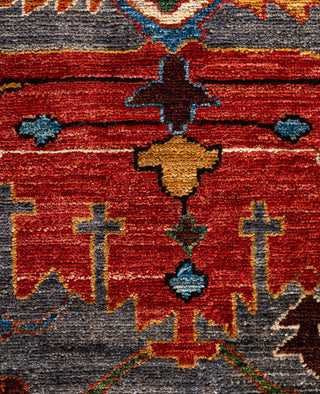 Serapi One-of-a-Kind Wool Gray Area Rug 9' 3" x 11' 9"