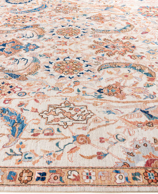 Serapi One-of-a-Kind Wool Ivory Area Rug 8' 10" x 11' 9"