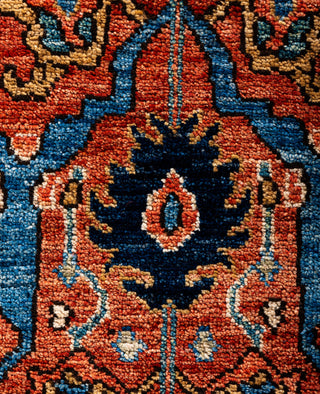 Serapi One-of-a-Kind Wool Red Area Rug 9' 2" x 12' 2"