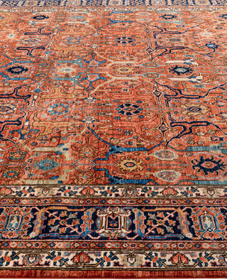 Serapi One-of-a-Kind Wool Red Area Rug 9' 2" x 12' 2"