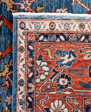 Serapi One-of-a-Kind Wool Blue Area Rug 9' 1" x 12' 3"
