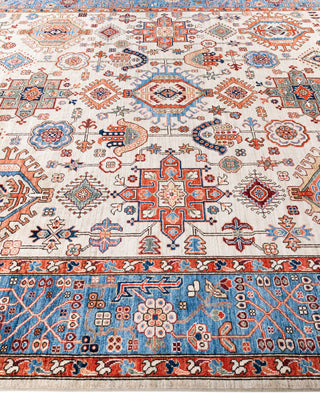 Serapi One-of-a-Kind Wool Gray Area Rug 9' 1" x 11' 9"