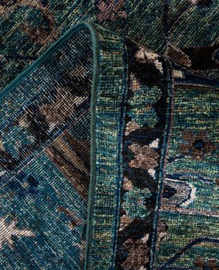 Serapi One-of-a-Kind Wool Green Area Rug 9' 1" x 12' 0"