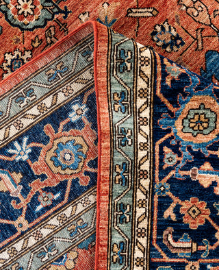 Serapi One-of-a-Kind Wool Orange Area Rug 9' 0" x 11' 9"