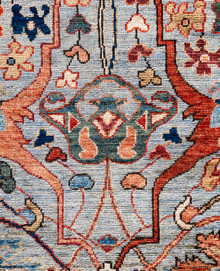 Serapi One-of-a-Kind Wool Gray Area Rug 8' 10" x 11' 9"