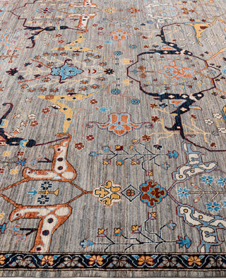 Serapi One-of-a-Kind Wool Brown Area Rug 8' 10" x 11' 10"
