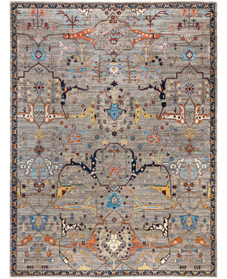 Serapi One-of-a-Kind Wool Brown Area Rug 8' 10" x 11' 10"