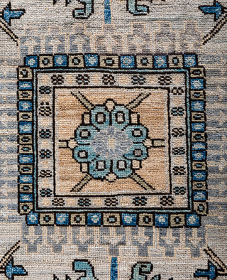 Serapi One-of-a-Kind Wool Gray Area Rug 8' 10" x 11' 9"