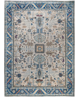 Serapi One-of-a-Kind Wool Gray Area Rug 8' 10" x 11' 9"