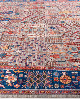 Serapi One-of-a-Kind Wool Brown Area Rug 8' 9" x 11' 9"