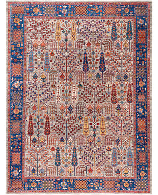 Serapi One-of-a-Kind Wool Brown Area Rug 8' 9" x 11' 9"