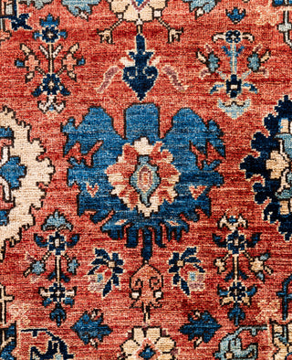 Serapi One-of-a-Kind Wool Red Area Rug 9' 3" x 11' 10"