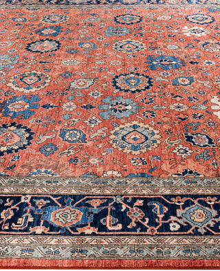 Serapi One-of-a-Kind Wool Red Area Rug 9' 3" x 11' 10"