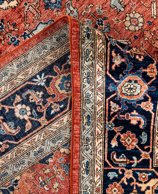 Serapi One-of-a-Kind Wool Red Area Rug 9' 3" x 11' 10"