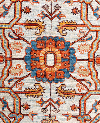 Serapi One-of-a-Kind Wool Ivory Area Rug 8' 9" x 12' 2"