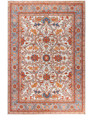 Serapi One-of-a-Kind Wool Ivory Area Rug 8' 9" x 12' 2"