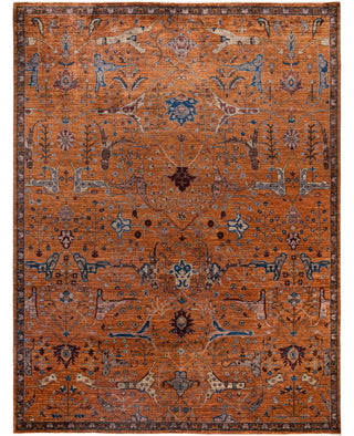 Serapi One-of-a-Kind Wool Brown Area Rug 8' 11" x 12' 0"