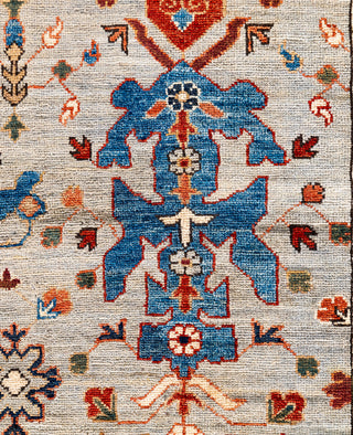 Serapi One-of-a-Kind Wool Gray Area Rug 9' 1" x 11' 9"