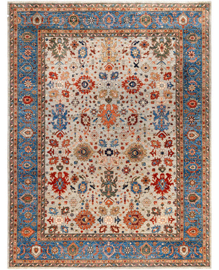 Serapi One-of-a-Kind Wool Gray Area Rug 9' 1" x 11' 9"