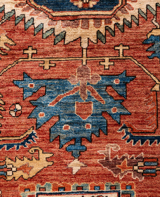 Serapi One-of-a-Kind Wool Red Area Rug 9' 0" x 11' 9"