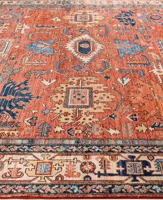 Serapi One-of-a-Kind Wool Red Area Rug 9' 0" x 11' 9"