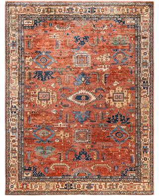 Serapi One-of-a-Kind Wool Red Area Rug 9' 0" x 11' 9"