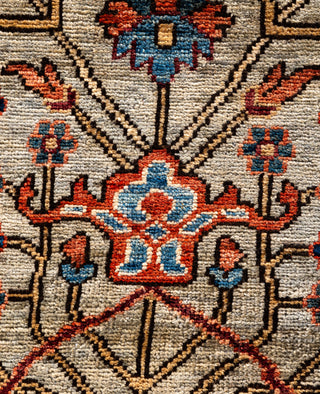 Serapi One-of-a-Kind Wool Beige Area Rug 8' 10" x 11' 10"