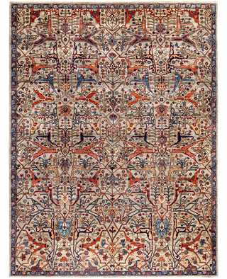Serapi One-of-a-Kind Wool Beige Area Rug 8' 10" x 11' 10"