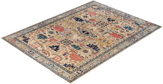 Serapi One-of-a-Kind Wool Beige Area Rug 9' 1" x 12' 0"