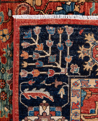 Serapi One-of-a-Kind Wool Red Area Rug 9' 0" x 11' 9"