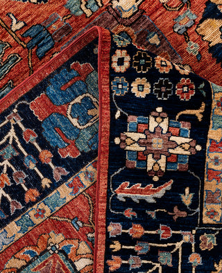 Serapi One-of-a-Kind Wool Red Area Rug 9' 0" x 11' 9"