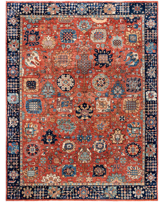 Serapi One-of-a-Kind Wool Red Area Rug 9' 0" x 11' 9"