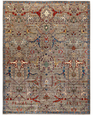 Serapi One-of-a-Kind Wool Brown Area Rug 9' 3" x 11' 11"