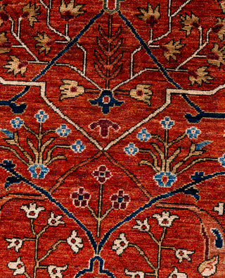Serapi One-of-a-Kind Wool Red Area Rug 8' 11" x 11' 9"