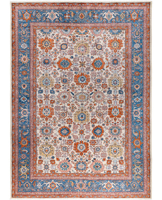 Serapi One-of-a-Kind Wool Ivory Area Rug 8' 9" x 12' 1"