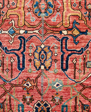 Serapi One-of-a-Kind Wool Pink Area Rug 9' 2" x 12' 0"