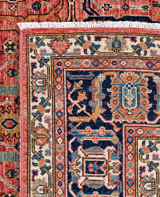 Serapi One-of-a-Kind Wool Pink Area Rug 9' 2" x 12' 0"