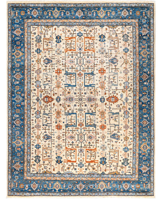 Serapi One-of-a-Kind Wool Ivory Area Rug 9' 0" x 11' 10"
