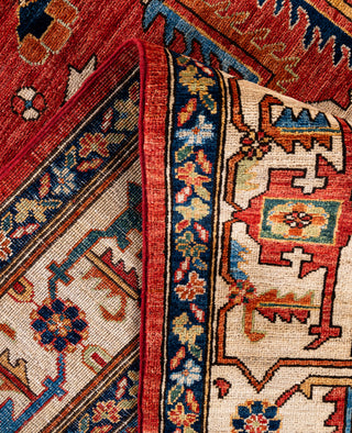 Serapi One-of-a-Kind Wool Red Area Rug 9' 1" x 11' 10"
