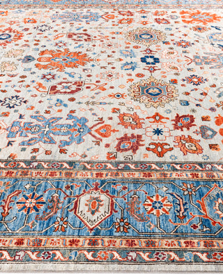 Serapi One-of-a-Kind Wool Gray Area Rug 8' 11" x 11' 9"