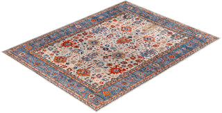 Serapi One-of-a-Kind Wool Gray Area Rug 8' 11" x 11' 9"