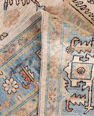 Serapi One-of-a-Kind Wool Ivory Area Rug 9' 2" x 12' 2"